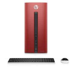 HP  Pavilion 550-102na Desktop PC - Red